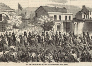 British hussars in Crimea